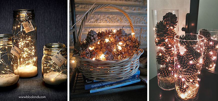 décorations lumnineuses noël ethique chic