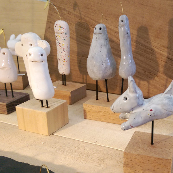 personnages en ceramique