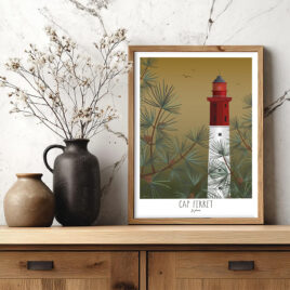 Affiche Phare du Cap Ferret